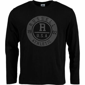 Russell Athletic S/S CREWNECK TEE SHIRT U.S.A. 1902 černá M - Pánské triko