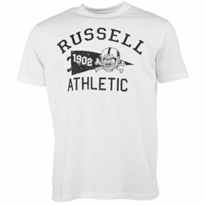 Russell Athletic T-SHIRT M Pánské tričko, bílá, velikost M