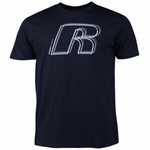 Russell Athletic T-SHIRT M Pánské tričko, tmavě modrá, velikost XXXL