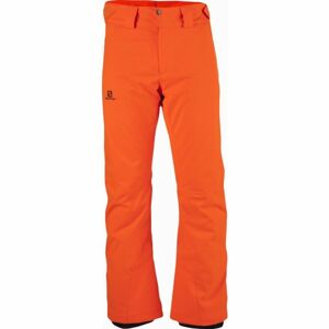 Salomon STORMRACE PANT M oranžová XL - Pánské lyžařské kalhoty