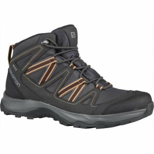 Salomon LEGHTON MID GTX Pánská hikingová obuv, tmavě šedá, velikost 46