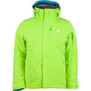 Salomon STORMSPOTTER JKT M zelená XXL - Pánská zimní bunda