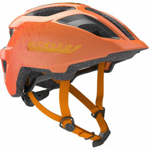 Scott SPUNTO JR Dětská helma na kolo, oranžová, velikost