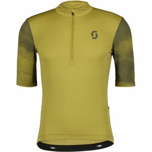 Scott GRAVEL 10 SS Pánské triko na kolo, zelená, velikost XL