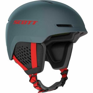 Scott TRACK JR Dětská lyžařská helma, tmavě zelená, veľkosť L
