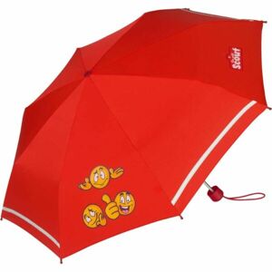 SCOUT EMOJI Dětský skládací deštník, červená, velikost UNI