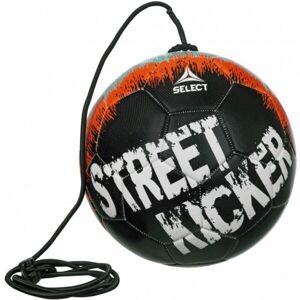 Select STREET KICKER Fotbalový míč, černá, veľkosť 4