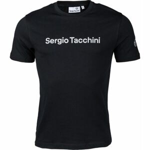 Sergio Tacchini ROBIN Pánské tričko, černá, velikost XL