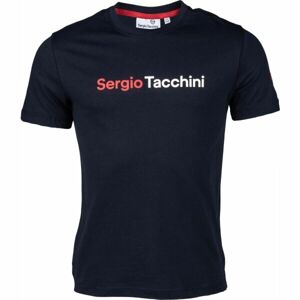 Sergio Tacchini ROBIN Pánské tričko, Tmavě modrá,Mix, velikost