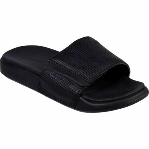 Skechers GAMBIX 2.0 Pánské pantofle, černá, velikost 46