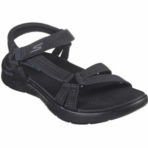 Skechers GO WALK FLEX - SUBLIME-X Dámské sandály, černá, velikost