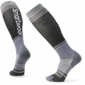 Smartwool SKI ZERO CUSHION LOGO OTC Pánské lyžařské ponožky, tmavě šedá, velikost 38-41