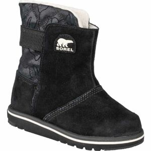 Sorel YOUTH RYLEE  CAMO Dětské zimní boty, černá, velikost 31