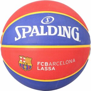 Spalding FC BARCELONA EL TEAM Basketbalový míč, modrá, velikost 7