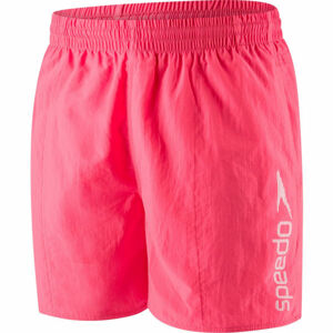Speedo SCOPE 16 WATERSHORT Pánské plavecké šortky, Červená,Bílá, velikost S
