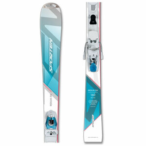 Sporten IRIDIUM 5 W  + VIST VSP 311 Dámské sjezdové lyže, tyrkysová, velikost 152
