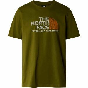 The North Face RUST Pánské triko, khaki, velikost