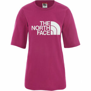 The North Face BOYFRIEND EASY vínová M - Dámské triko