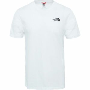 The North Face S/S SIMPLE DOME TE M Pánské tričko, bílá, velikost XL