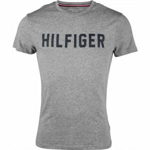 Tommy Hilfiger CN SS TEE HILFIGER Pánské tričko, šedá, velikost S
