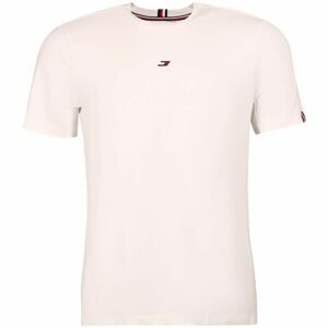 Tommy Hilfiger ESSENTIALS SMALL LOGO S/S TEE Pánské tričko, šedá, veľkosť M