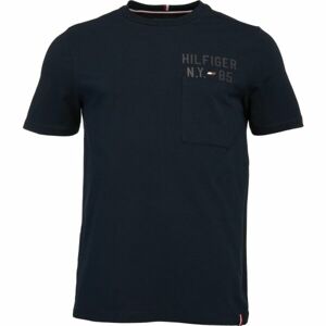 Tommy Hilfiger GRAPHIC S/S TEE Pánské tričko, bílá, veľkosť XL