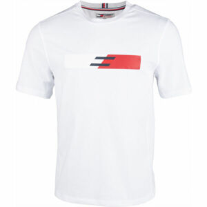 Tommy Hilfiger GRAPHIC TEE Pánské tričko, bílá, veľkosť L