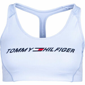 Tommy Hilfiger LIGHT INTENSITY GRAPHIC BRA Dámská sportovní podprsenka, světle modrá, velikost