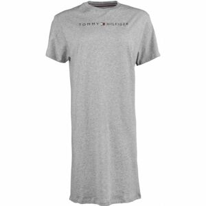 Tommy Hilfiger RN DRESS HALF SLEEVE šedá S - Dámské prodloužené tričko