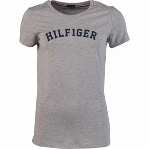 Tommy Hilfiger SS TEE PRINT šedá L - Dámské tričko