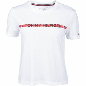 Tommy Hilfiger SS TEE Dámské tričko, bílá, velikost XS