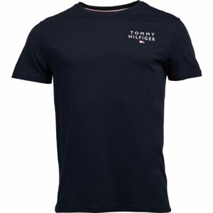 Tommy Hilfiger TH ORIGINAL-CN SS TEE LOGO Pánské tričko, černá, veľkosť S