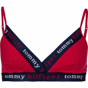 Tommy Hilfiger TRIANGLE BRA Dámská podprsenka, červená, velikost XS