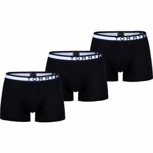 Tommy Hilfiger 3P TRUNK Pánské boxerky, černá, velikost