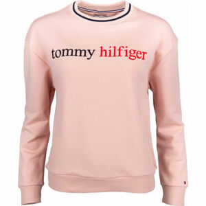 Tommy Hilfiger TRACK TOP LWK světle růžová XS - Dámská mikina