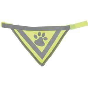 TRIXIE REFLECTIVE DOG SCARF S-M Reflexní šátek pro psa, žlutá, veľkosť UNI