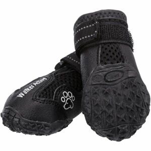 TRIXIE WALKER ACTIVE L 2PCS Ochranné boty, černá, velikost L
