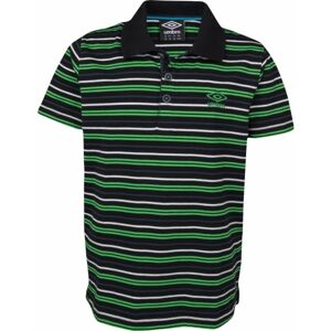 Umbro PERRY zelená 152-158 - Dětské polo tričko