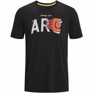 Under Armour CURRY ARC Pánské tričko, černá, veľkosť lg