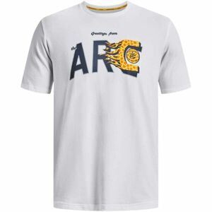 Under Armour CURRY ARC Pánské tričko, bílá, veľkosť XXL