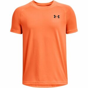 Under Armour UA TECH 2.0 SS Chlapecké sportovní triko, oranžová, velikost S