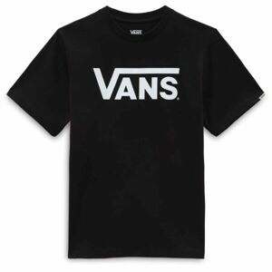 Vans CLASSIC VANS-B Chlapecké triko, černá, veľkosť XL