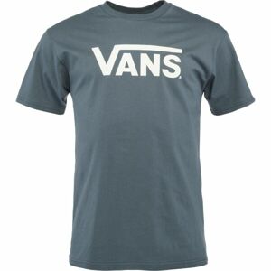 Vans CLASSIC VANS TEE-B INDIGO-MARSHMALLOW Pánské tričko, tmavě modrá, velikost M