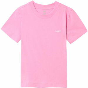 Vans WM JUNIOR V BOXY růžová XS - Dámské tričko