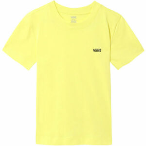Vans WM JUNIOR V BOXY Dámské tričko, Žlutá,Černá, velikost