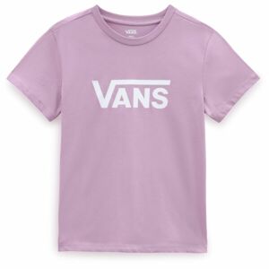 Vans WM DROP V SS CREW-B Dámské tričko, růžová, velikost S