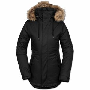 Volcom FAWN INS JACKET Dámská lyžařská/snowboardová bunda, černá, velikost XL