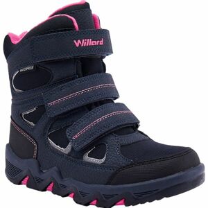 Willard CANADA HIGH Dětská zimní obuv, Růžová, velikost 35