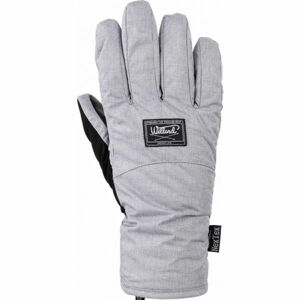Willard CAPRICE Dámské lyžařské rukavice, Šedá,Bílá,Černá, velikost S