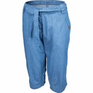 Willard CARI Dámské plátěné 3/4 kalhoty, modrá, velikost 38